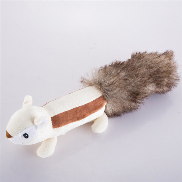 Squeaky squirrel dog outlet toy