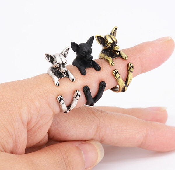 Dog hug outlet rings