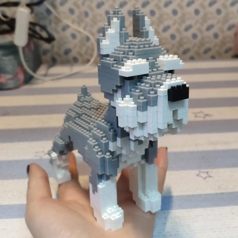 Small Dog Diamond Blocks