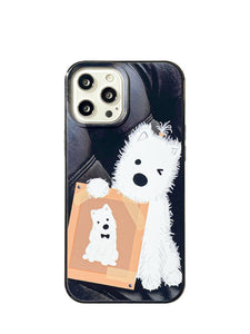 The Winking Westie iPhone Case