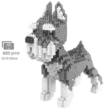 Schnauzer Building Blocks