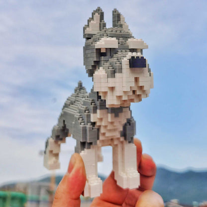 Schnauzer Building Blocks