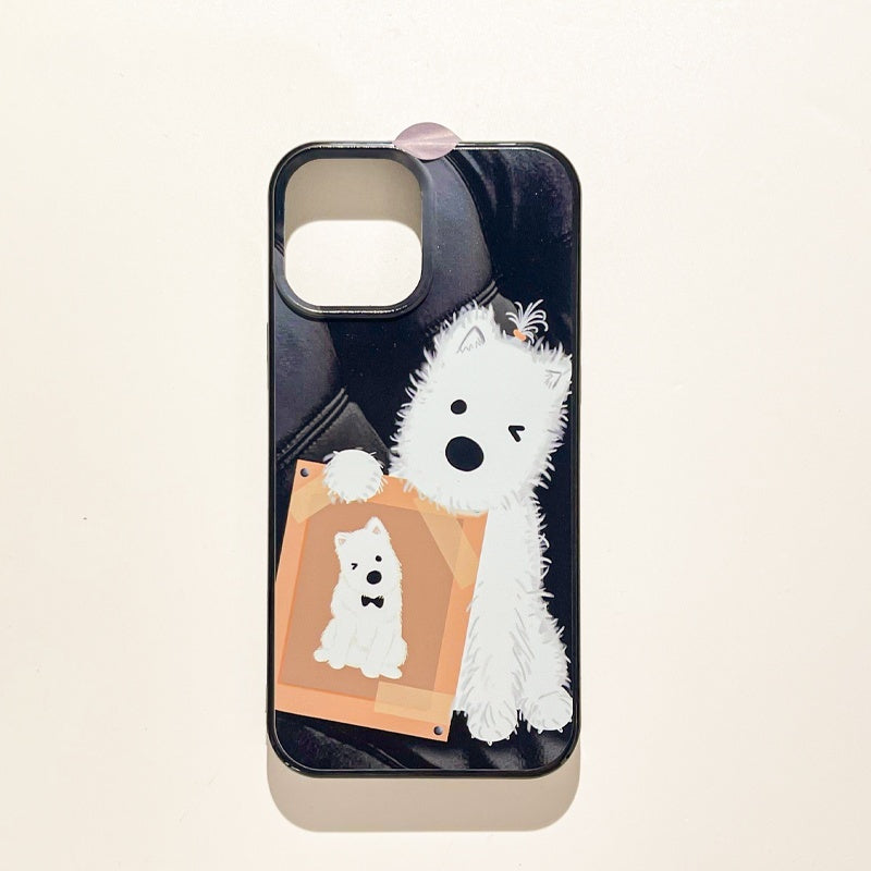 The Winking Westie iPhone Case