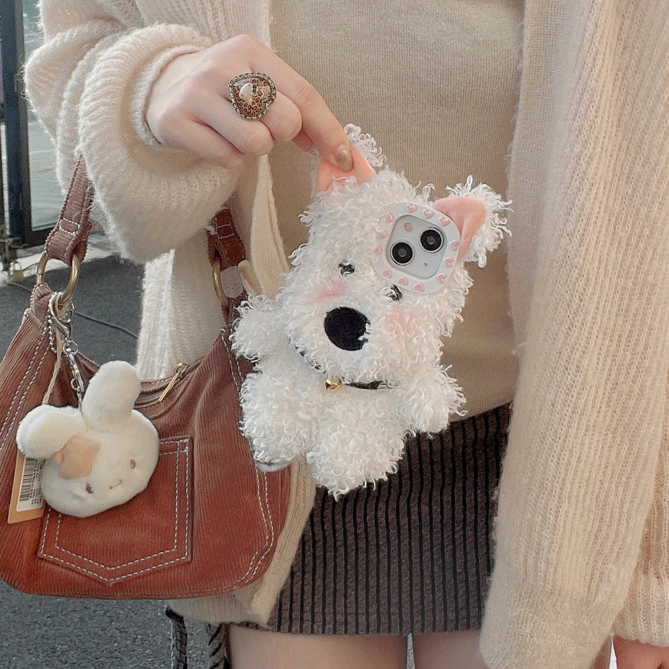 Teddy Westie Phone Case