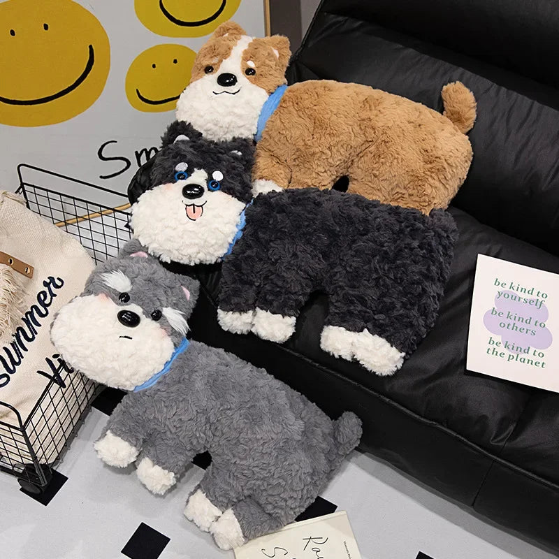 Schnauzer Plush Pillow