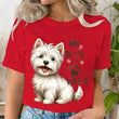 My Bestie Is A Westie  T-shirt