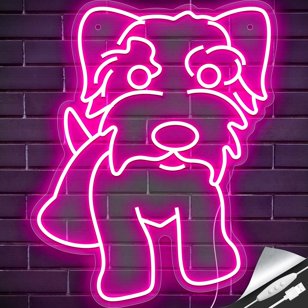 Schnauzer Neon Sign