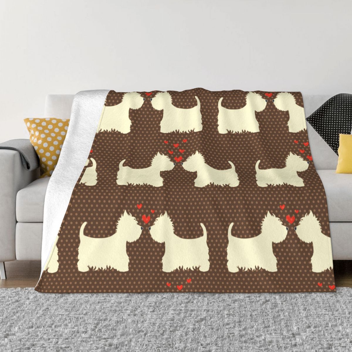 Westie Love Blanket