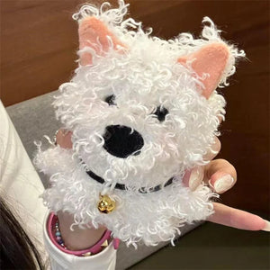 Teddy Westie AirPods Case