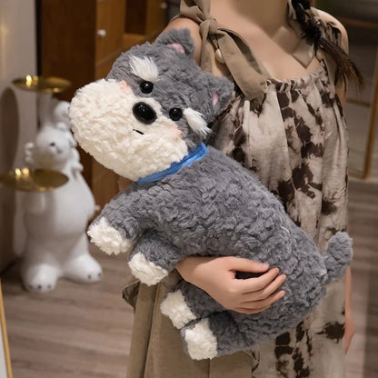 Schnauzer Plush Pillow