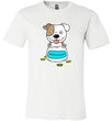 Antidepressant Staffy Premium Fitted Men/Unisex T-shirt