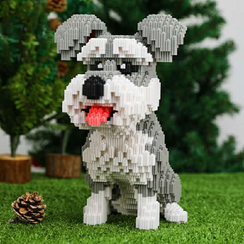 Schnauzer Building Blocks