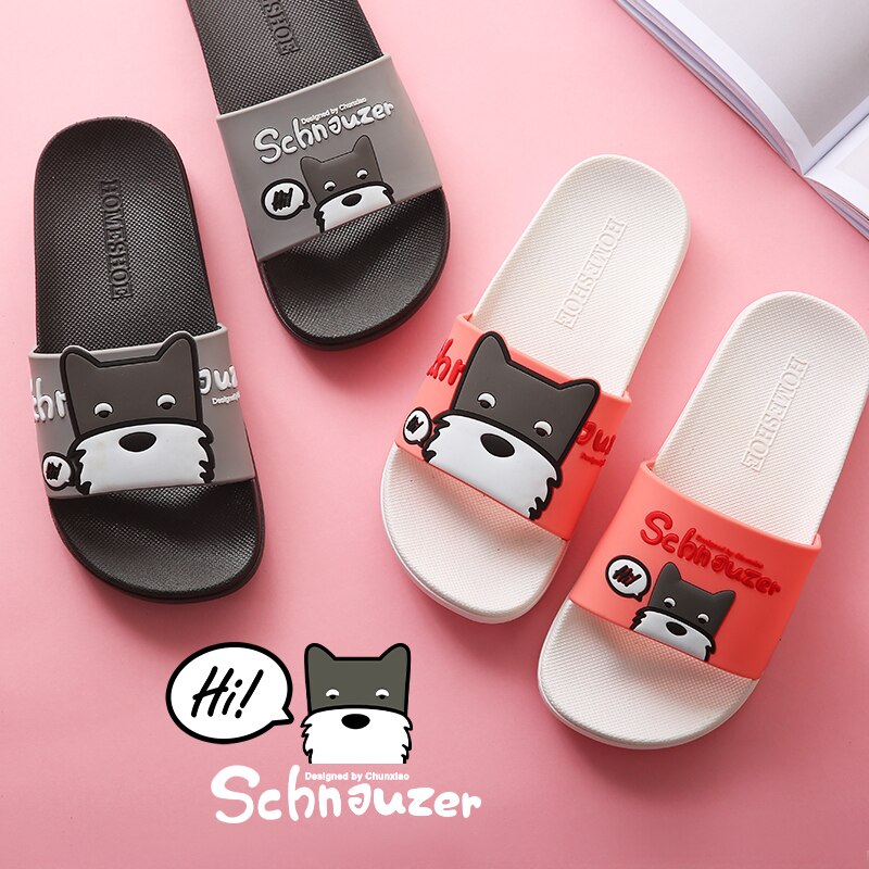 Schnauzer Slippers For Children