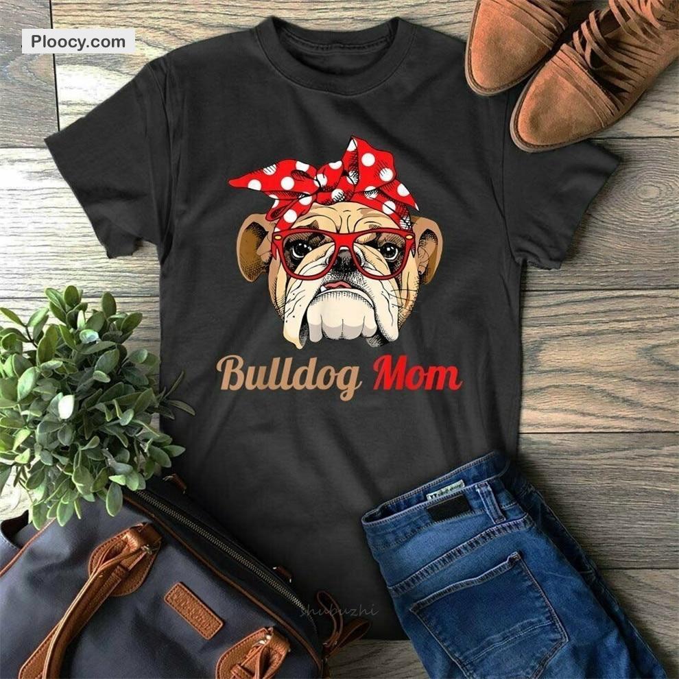 Bulldog Mom T-Shirt