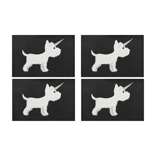 Westie Placemats (4 Pieces)