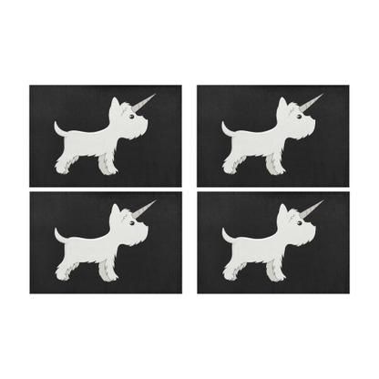 Westie Placemats (4 Pieces)