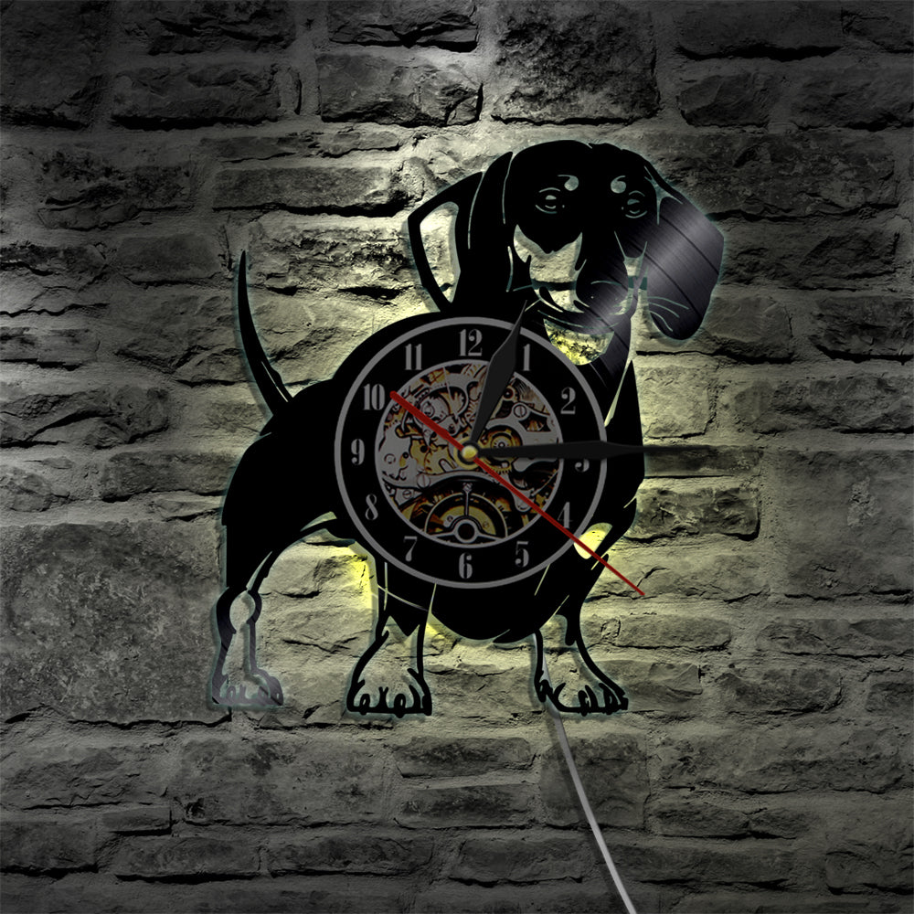 Dachshund Wall Clock