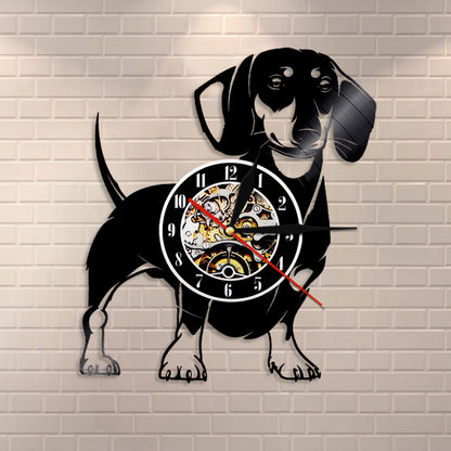 Dachshund Wall Clock