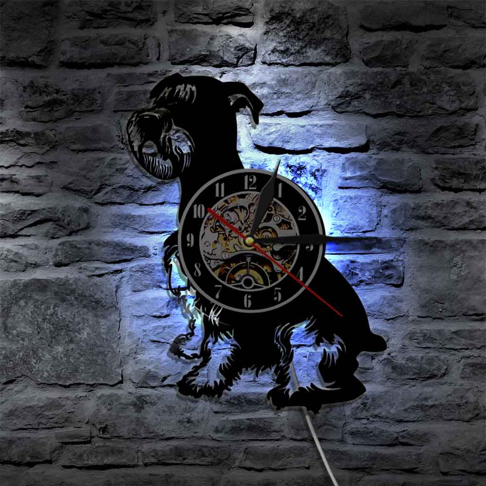 Schnauzer Wall Clock