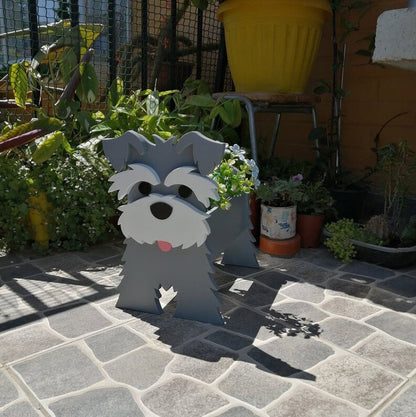 Dog Flower Planter