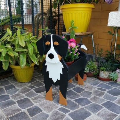 Dog Flower Planter