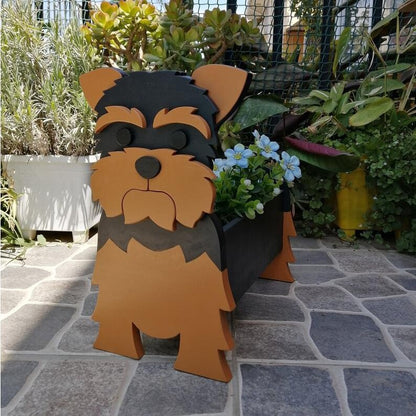 Dog Flower Planter