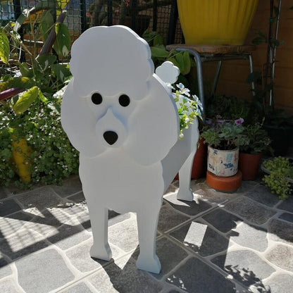 Dog Flower Planter