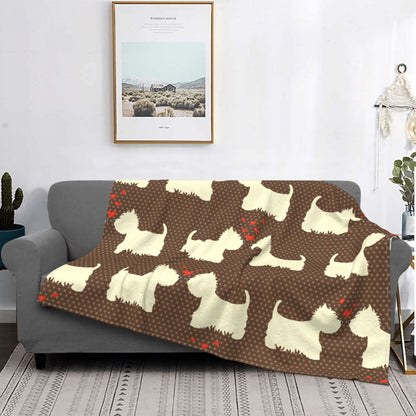 Westie Love Blanket