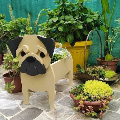 Dog Flower Planter