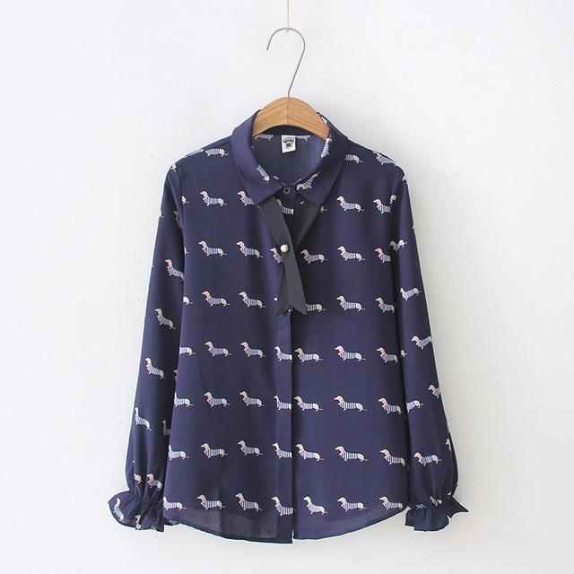 Dachshund Blouse