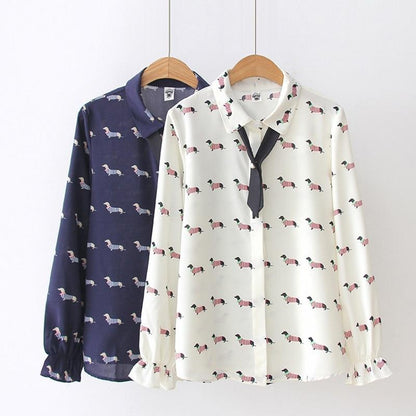 Dachshund Blouse