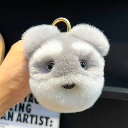 Fluffy Schnauzer Pendant