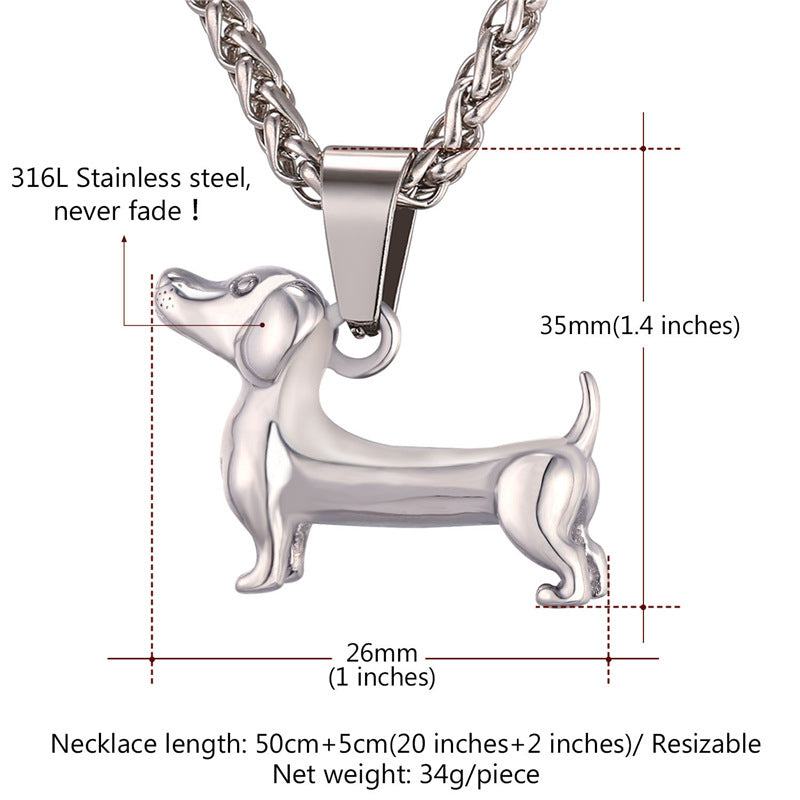 Dachshund Necklace