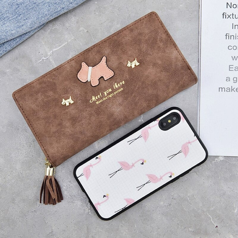 Lilu Westie Long Wallet