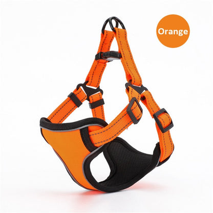 Reflective Dog Harness And Leash Set