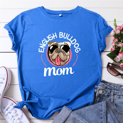 English Bulldog Mom T-shirt