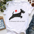 A Schnauzer Stole My Heart T-Shirt