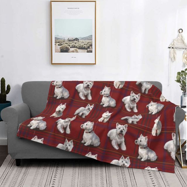 Westie Throw Blanket