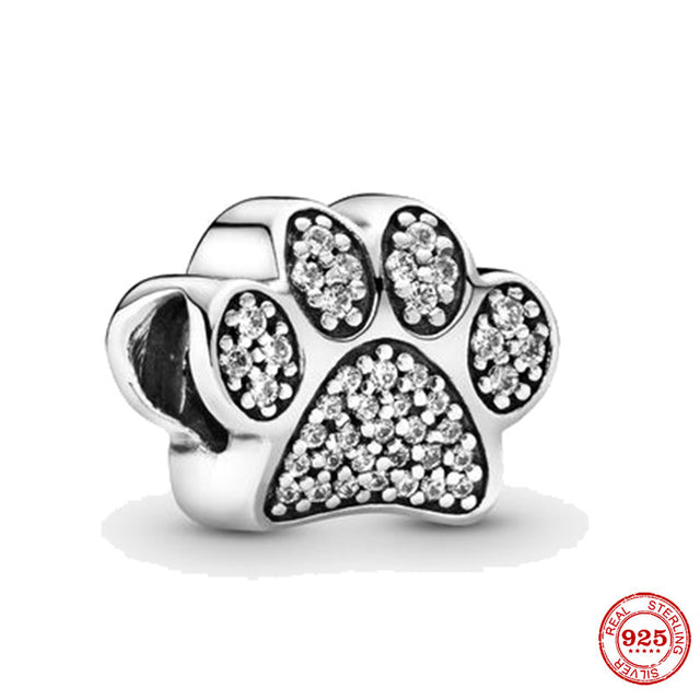 925 Sterling Silver English Bulldog Charms