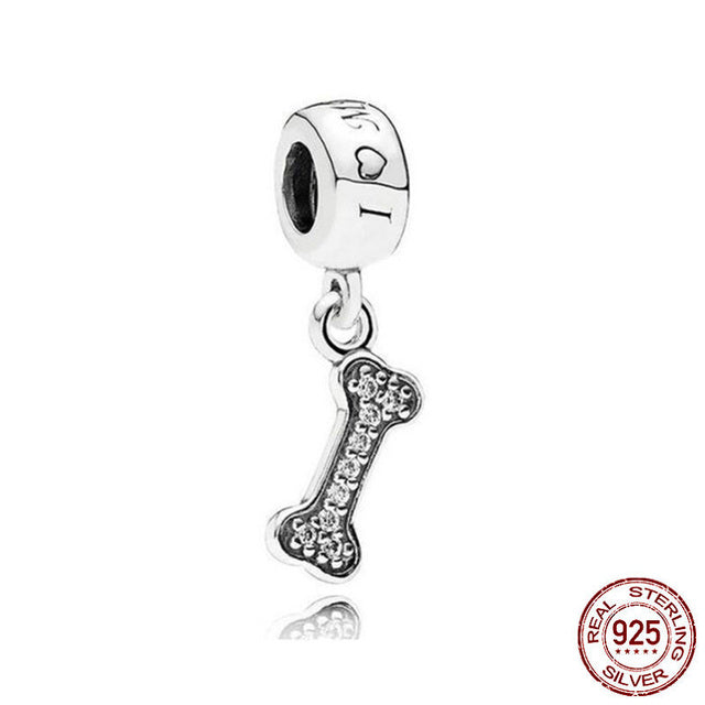 925 Sterling Silver English Bulldog Charms