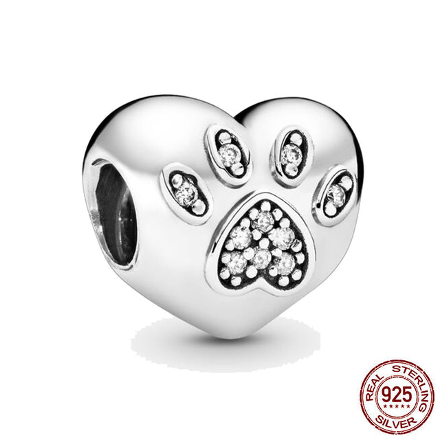 925 Sterling Silver English Bulldog Charms