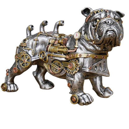 Steampunk English Bulldog ornamnet