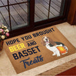 Hope You Brought Beer And Boxer Treats Doormat