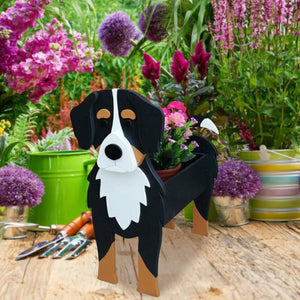 Yorkie Flower Dog Planter