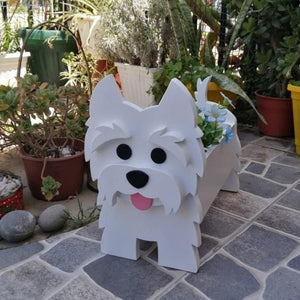 Flower Dog Planter