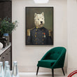 General Westie Canvas Poster