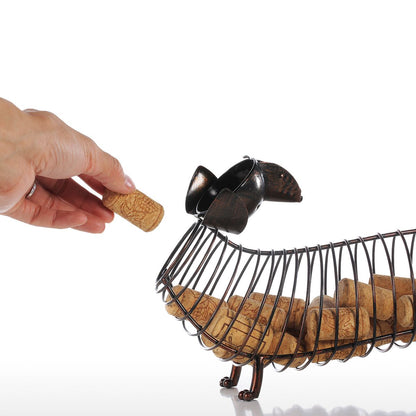 Dachshund Wine Cork Holder