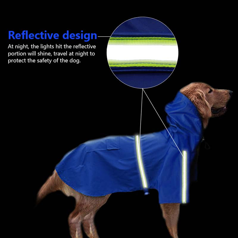 Adjustable Dog Raincoat