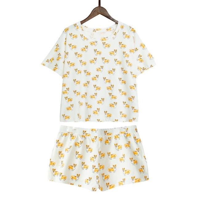 Dany Corgi Pajama Set