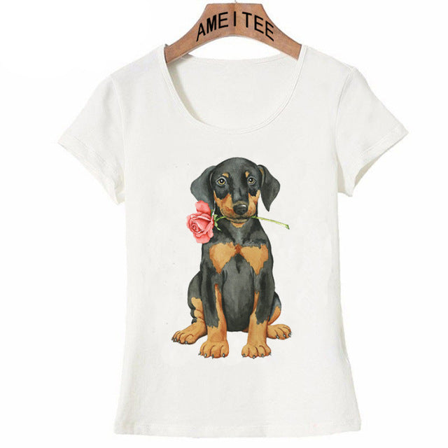 Flower Dog T-Shirt